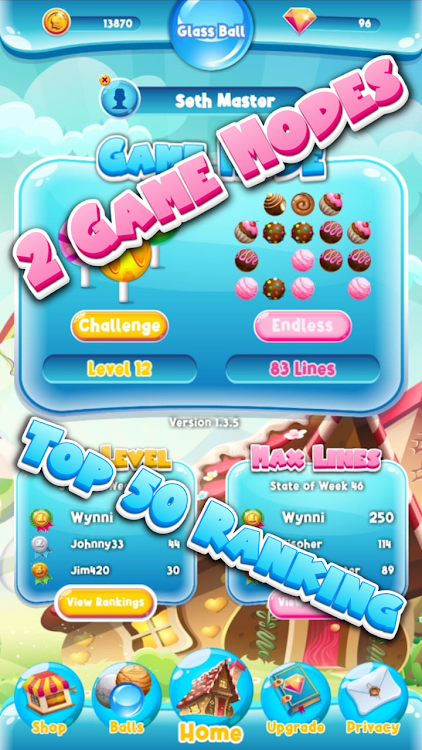 #2. Candy Ball: Breakout (Android) By: BRÜGGER gamedesign