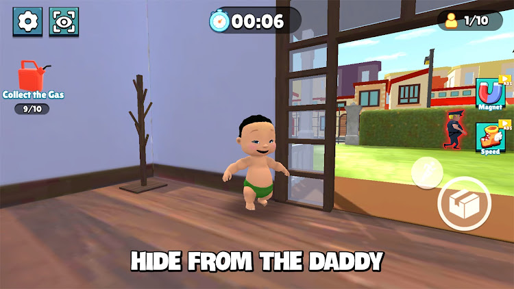 #6. Dad Escape: Hide and Seek (Android) By: WONDERGAMES STUDIO