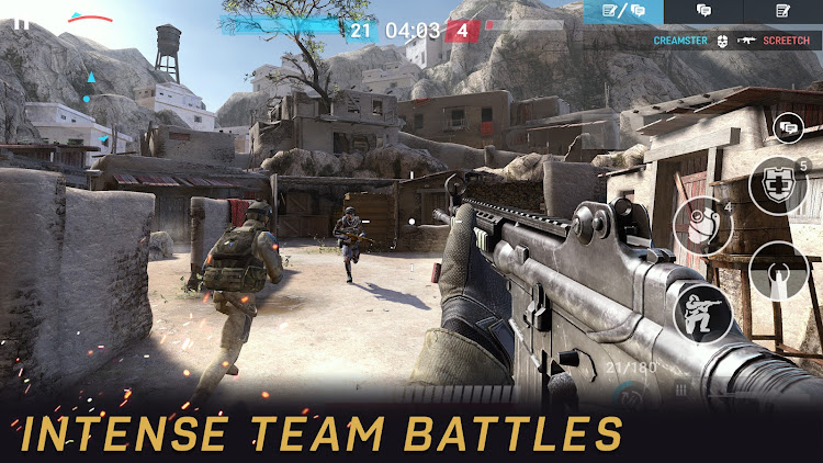 #4. Warface GO: FPS shooting games (Android) By: Innova Solutions FZ-LLC