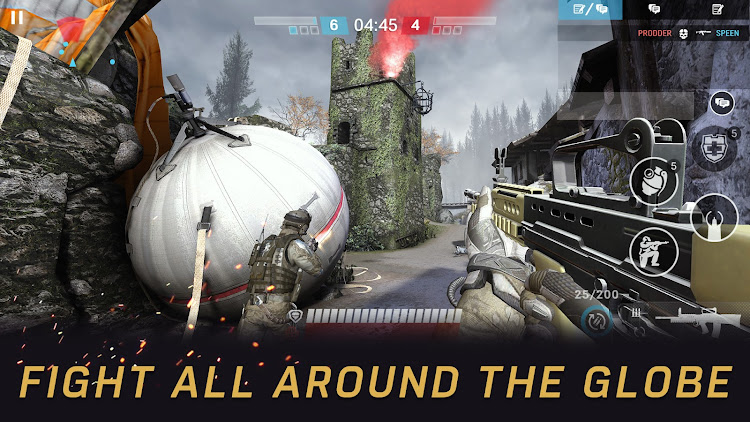 #6. Warface GO: FPS shooting games (Android) By: Innova Solutions FZ-LLC