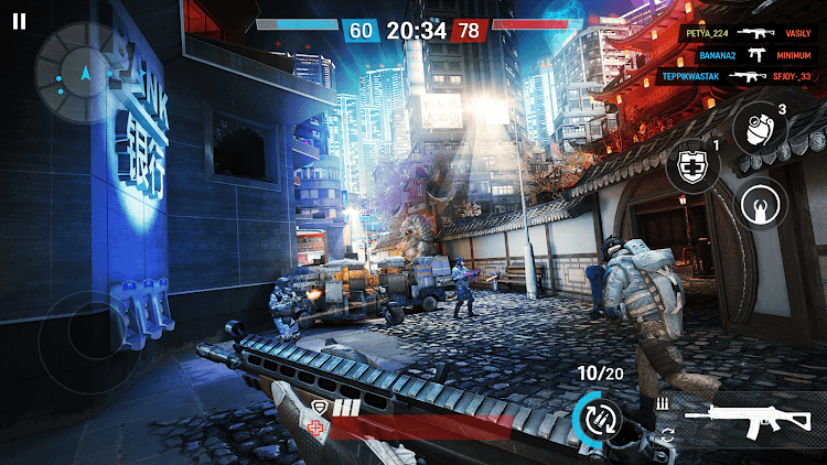 #7. Warface GO: FPS shooting games (Android) By: Innova Solutions FZ-LLC