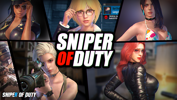 #5. Sniper of Duty:Sexy Agent Spy (Android) By: JoyMore Inc