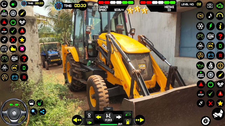 #8. Real Snow Excavator - JCB (Android) By: Games Coder