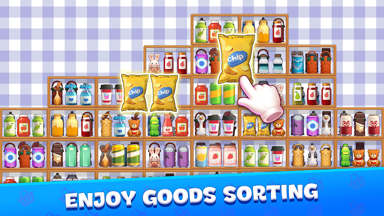 #8. Merge Goods sort:Triple Match (Android) By: Lvxiaoye1203