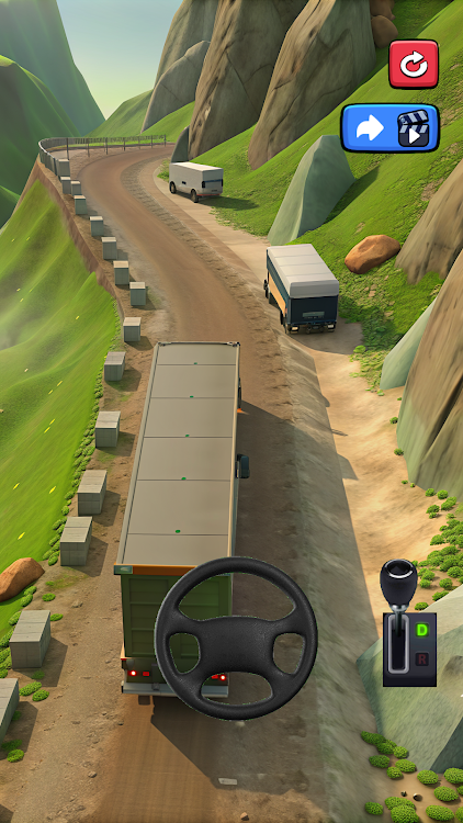 #6. Truck Simulator: hill Climb (Android) By: flying hero