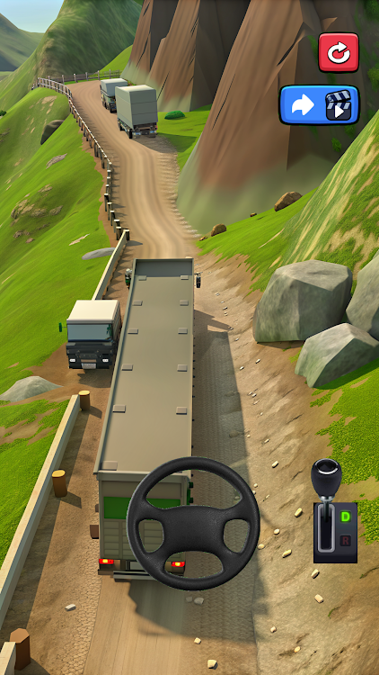 #9. Truck Simulator: hill Climb (Android) By: flying hero