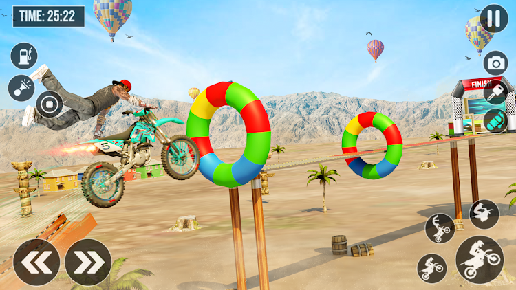 #8. Epic Moto Stunt Challenge (Android) By: Game Dot Studio