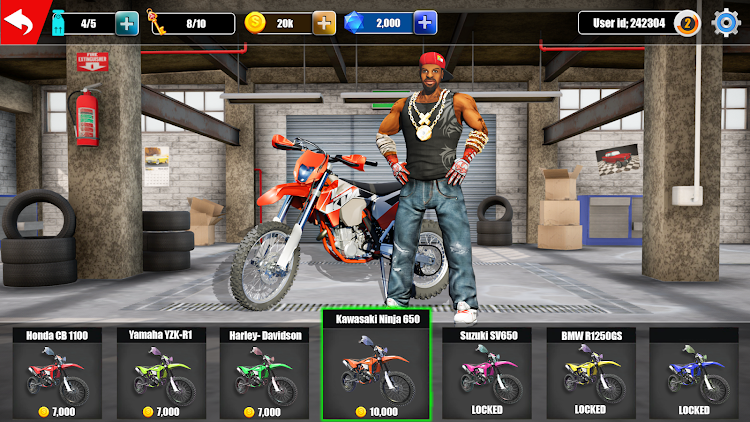 #9. Epic Moto Stunt Challenge (Android) By: Game Dot Studio