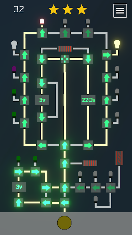 #3. Electrify! Circuit Puzzles (Android) By: Calandria Studios