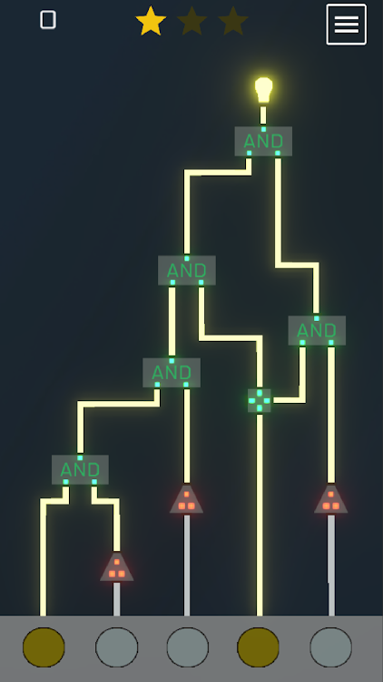 #5. Electrify! Circuit Puzzles (Android) By: Calandria Studios