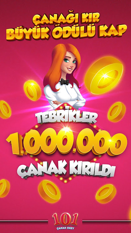 #4. 101 Çanak Okey - Mynet (Android) By: Vuvy Teknoloji A.Ş.