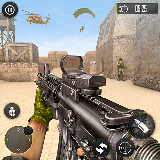 #6. Army Commando Secret Mission (Android) By: WarXone Gaming