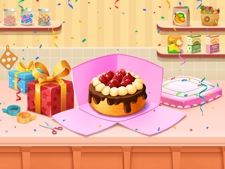 #4. Cake Maker Baking Kitchen (Android) By: Burbuja Games