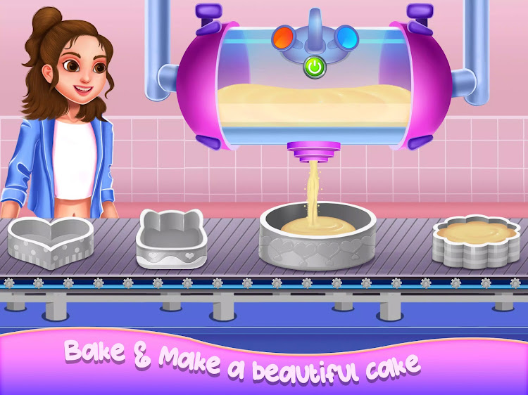 #7. Cake Maker Baking Kitchen (Android) By: Burbuja Games