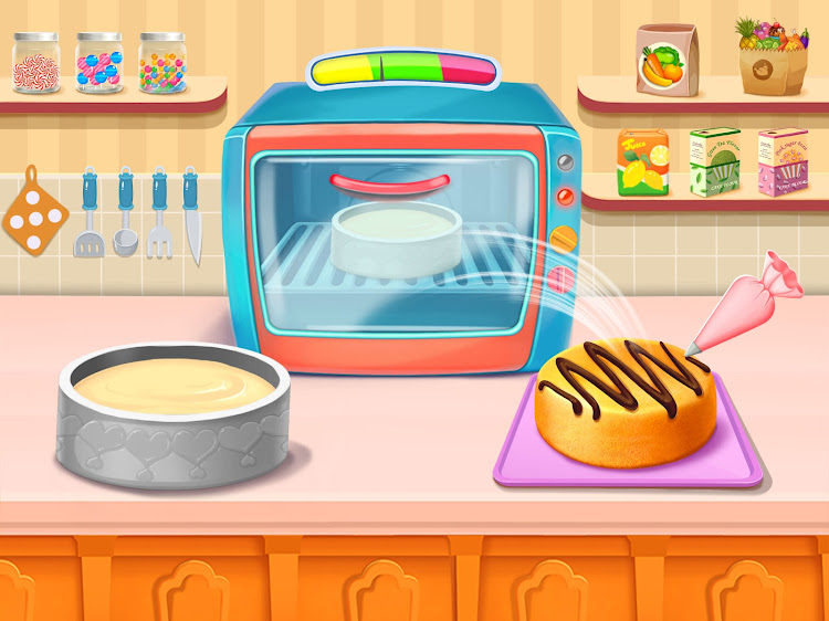 #9. Cake Maker Baking Kitchen (Android) By: Burbuja Games