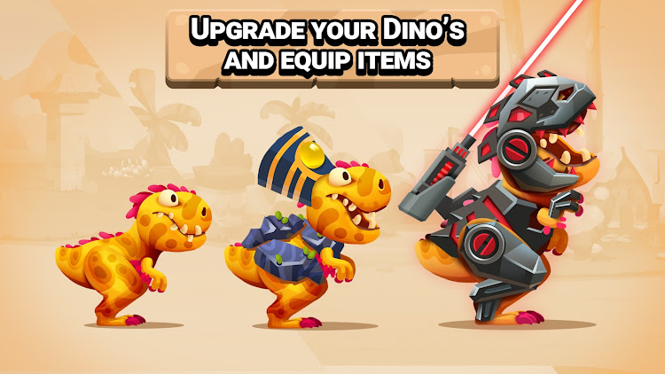 #2. Dino Bash: Travel Through Time (Android) By: pokoko Studio UG (haftungsbeschränkt)