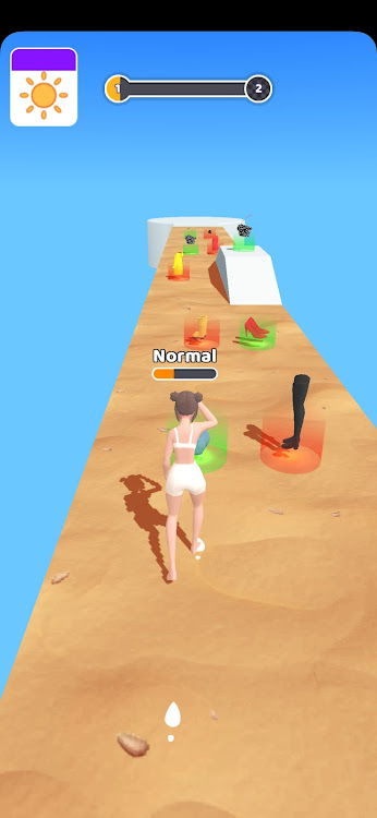 #7. Weather Runner: Dress Up (Android) By: Hyper casual go go