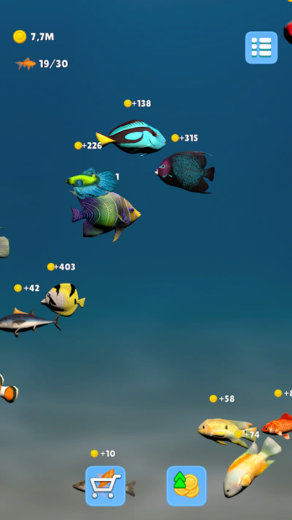 #7. Fish: Aquarium Simulator (Android) By: Playbreath