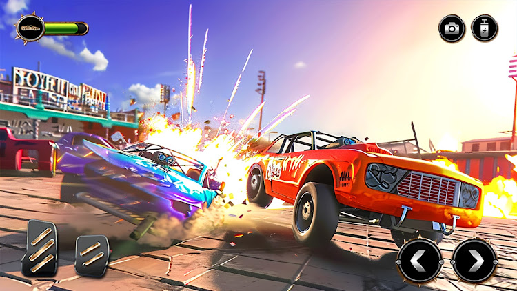 #5. Demolition Derby :Crash Racing (Android) By: Yalla Games Studio