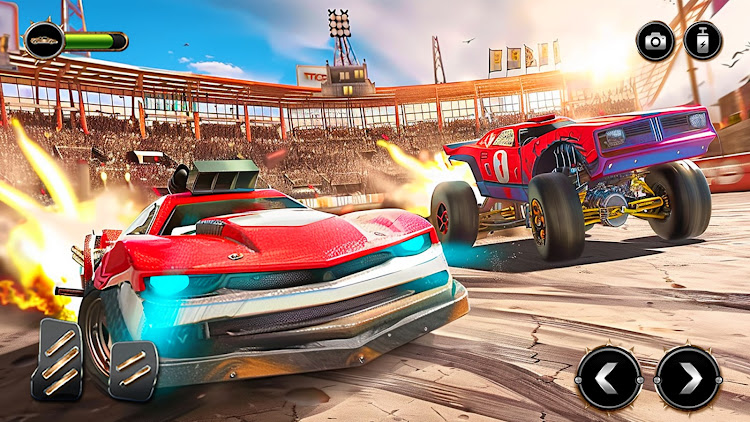 #7. Demolition Derby :Crash Racing (Android) By: Yalla Games Studio