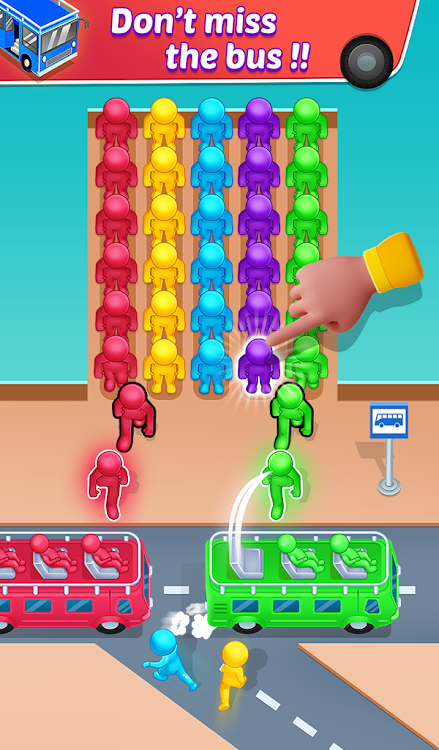 #2. Bus Jam - Seat Away 3d Puzzle (Android) By: TechArts Games