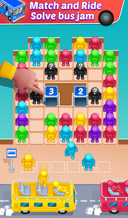 #3. Bus Jam - Seat Away 3d Puzzle (Android) By: TechArts Games