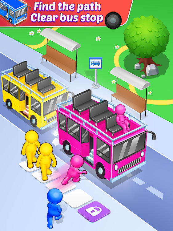 #5. Bus Jam - Seat Away 3d Puzzle (Android) By: TechArts Games