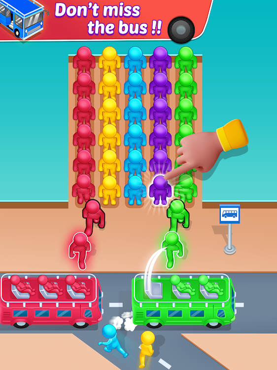 #6. Bus Jam - Seat Away 3d Puzzle (Android) By: TechArts Games