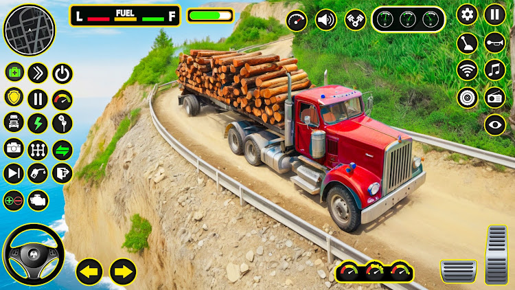 #2. Offroad Truck Transport Drive (Android) By: LoopStack Studio