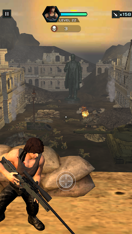 #4. Camouflage Attack: Sniper Game (Android) By: Mil Yazilim