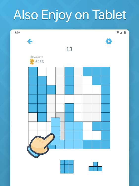 #8. Blocku - Relaxing Puzzle Game (Android) By: DNA Mobile Group