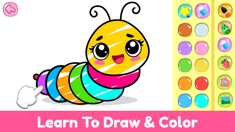 #2. Toddler Games for 2+ year Baby (Android) By: ElePant: Kids Learning Games for Toddlers & Baby