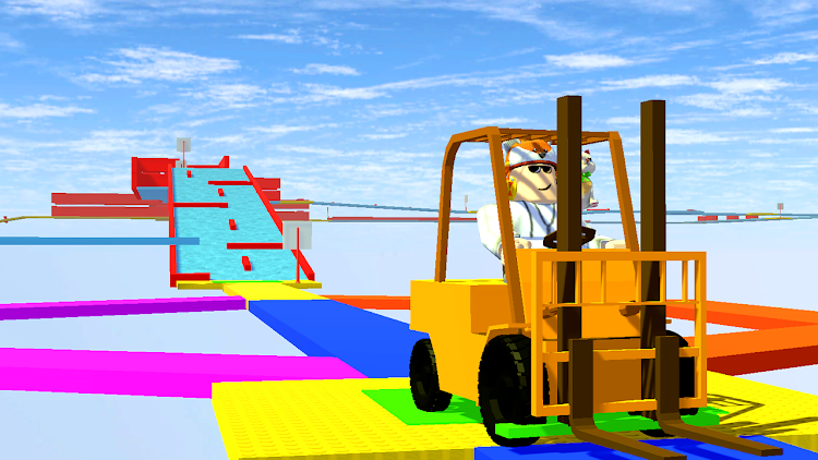 #4. Obby Online Unreal Forklift (Android) By: EremProd