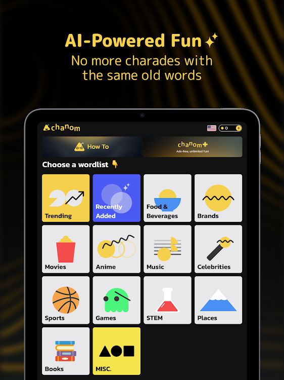 #5. Chanom: AI-Powered Charades (Android) By: Warat Kaweepornpoj