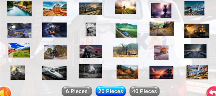 #9. Train Jigsaw Puzzle (Android) By: Nurlaela