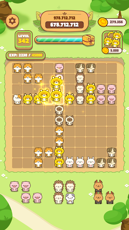 #2. Kawaii Block Puzzle (Android) By: Triple Click