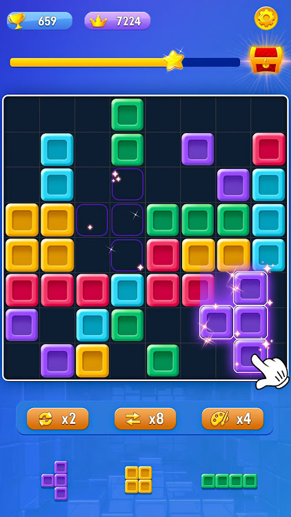 #4. Block Puzzle Brain Buster Game (Android) By: TNG Games