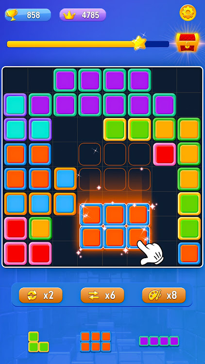 #5. Block Puzzle Brain Buster Game (Android) By: TNG Games