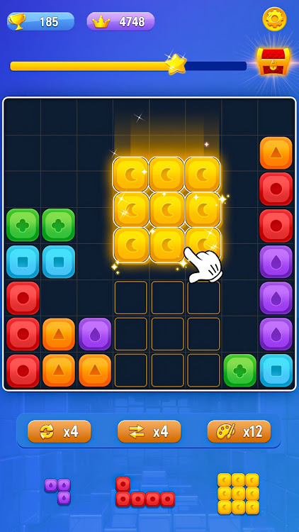 #8. Block Puzzle Brain Buster Game (Android) By: TNG Games