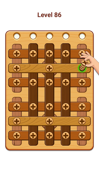 #3. Nuts & Bolts: Wood Puzzle Game (Android) By: Bravestars Casual