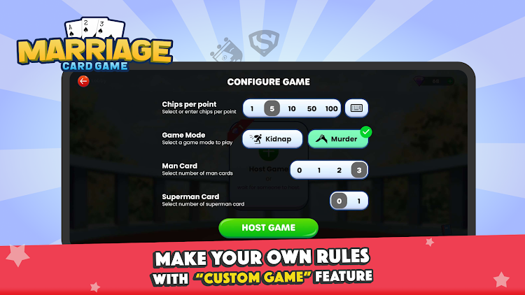 #4. Marriage Card Game by Bhoos (Android) By: Bhoos Games