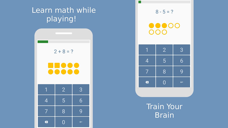 #6. Addition subtraction for kids (Android) By: Pavel Olegovich