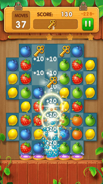 #6. Fruit Burst (Android) By: TINY WINGS