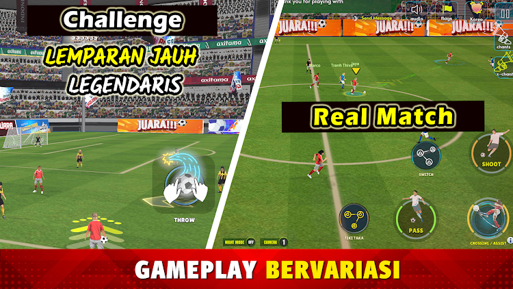 #7. Football Garuda Juara (Android) By: axitama