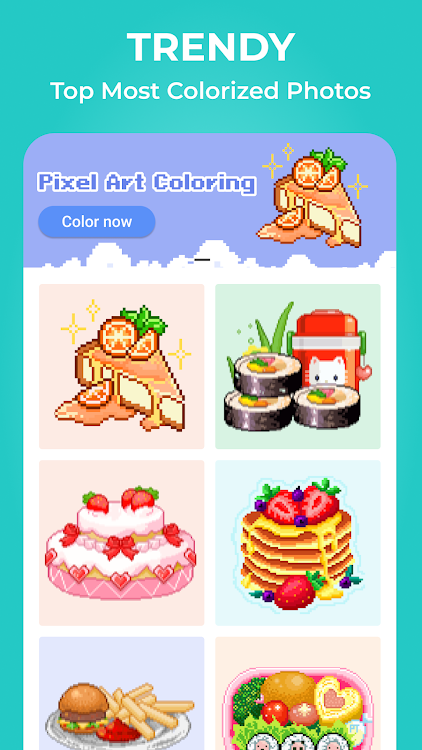 #2. Pixel color - Color by number (Android) By: highsecure