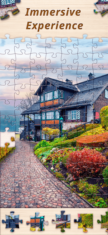 #7. Jigsaw Premium Puzzles HD (Android) By: PlaySimple Games