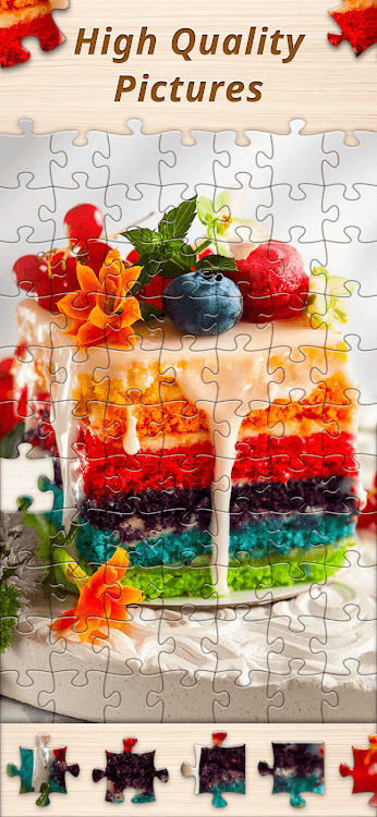 #8. Jigsaw Premium Puzzles HD (Android) By: PlaySimple Games