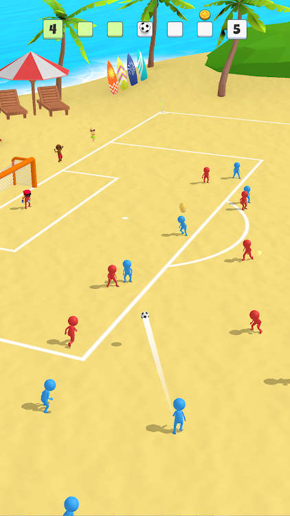 #2. Super Goal: Fun Soccer Game (Android) By: Gamegou Limited