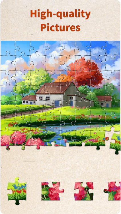 #5. Jigsaw Puzzle HD Puzzle Game (Android) By: Color Joy