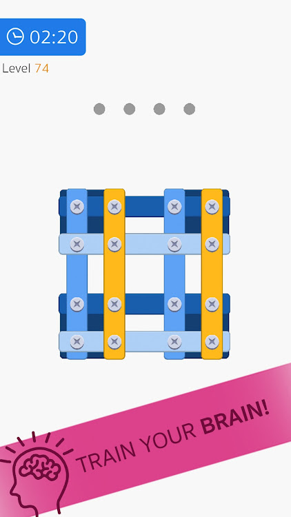 #3. Bolts: Puzzle Game (Android) By: Onebutton Games